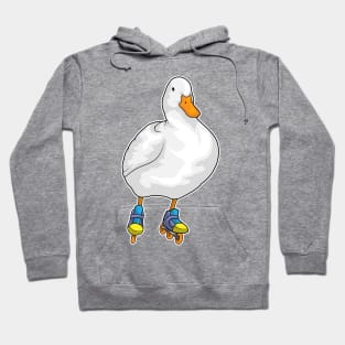 Duck Inline skating Roller skates Hoodie